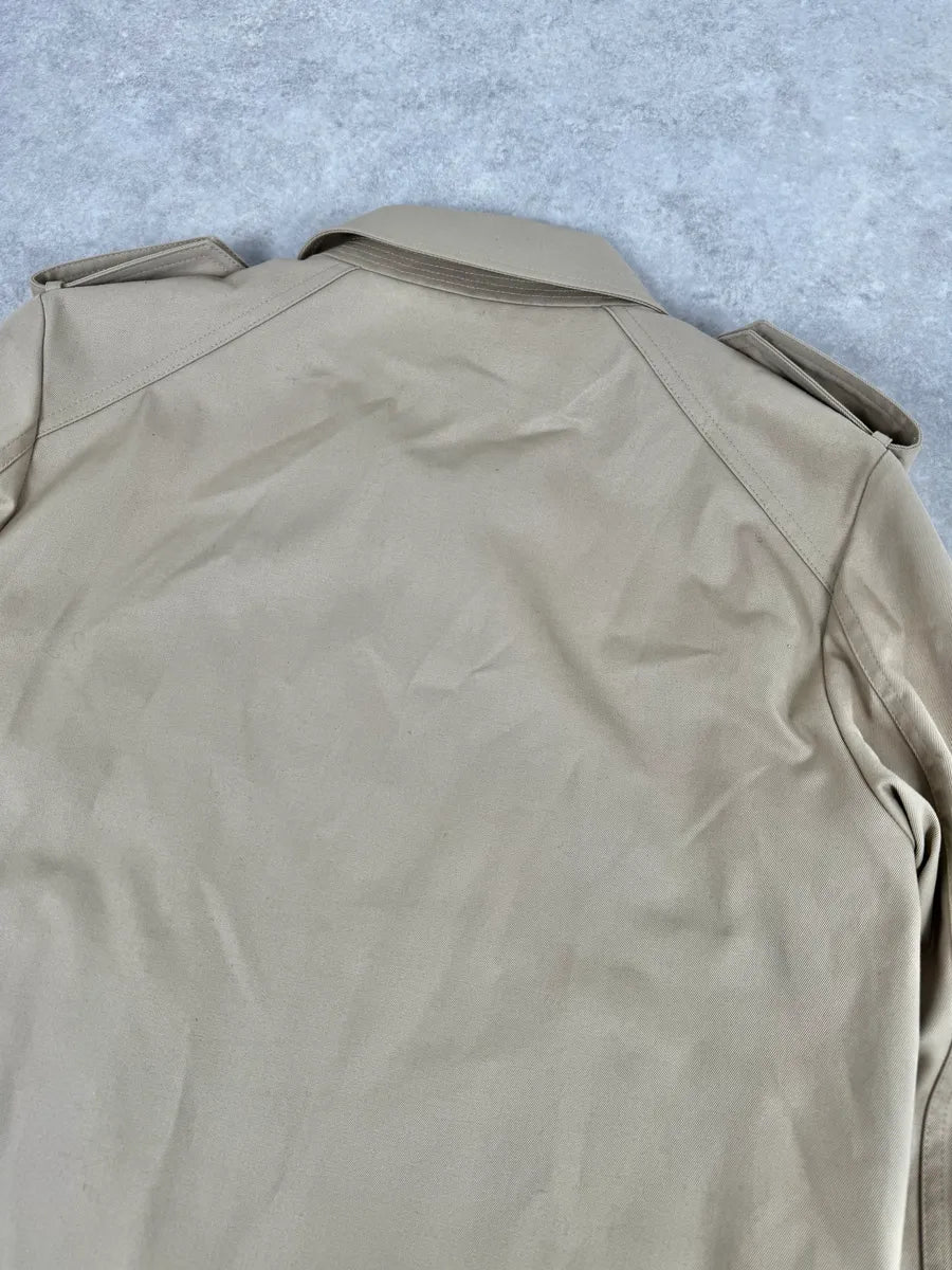 SS2020 Saint Laurent Beige Classy Jacket zHSWsCU 5