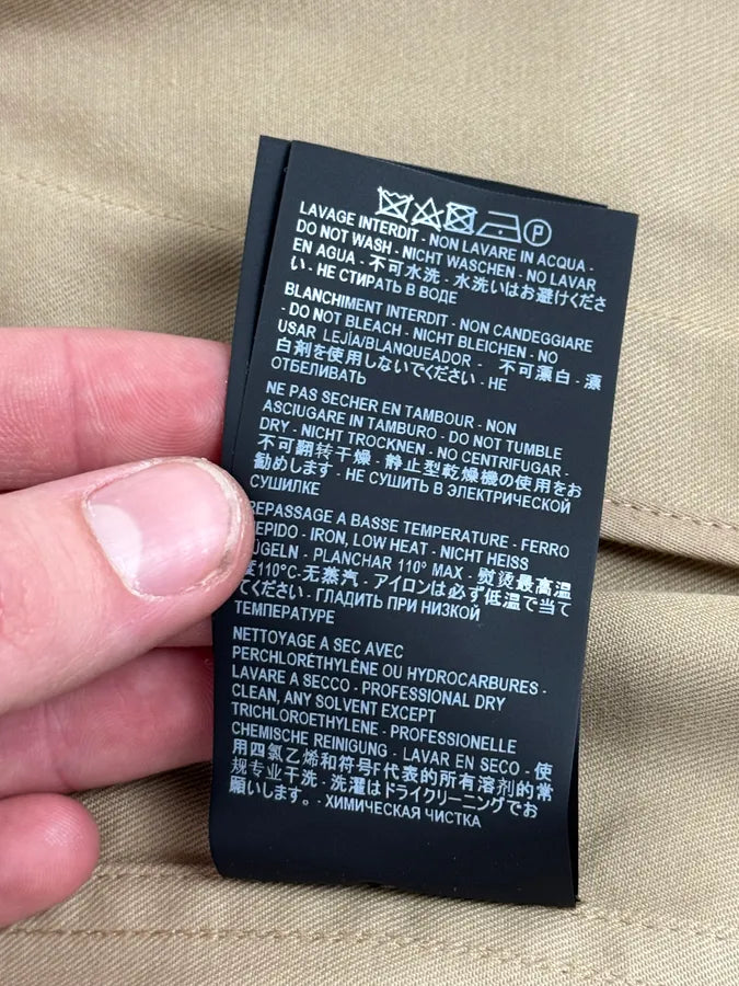 SS2020 Saint Laurent Beige Classy Jacket zHSWsCU 14