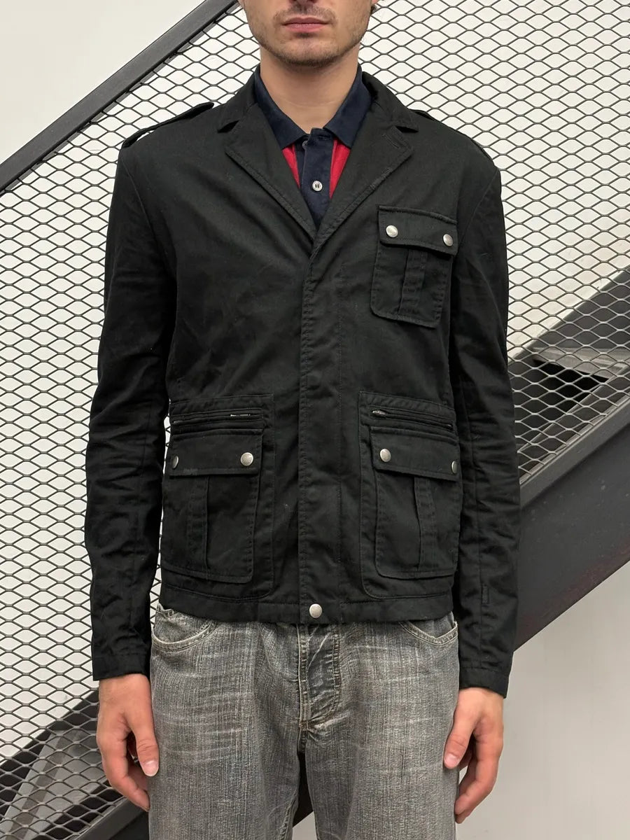 SS2020 Saint Laurent Black Sample Cargo Jacket KFKgxNV 1