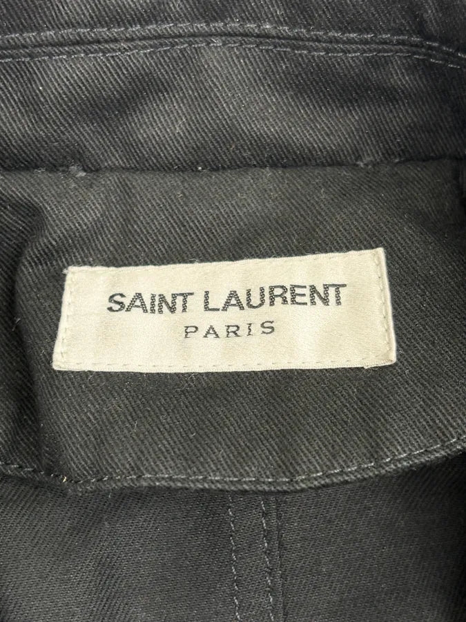 SS2020 Saint Laurent Black Sample Cargo Jacket KFKgxNV 10