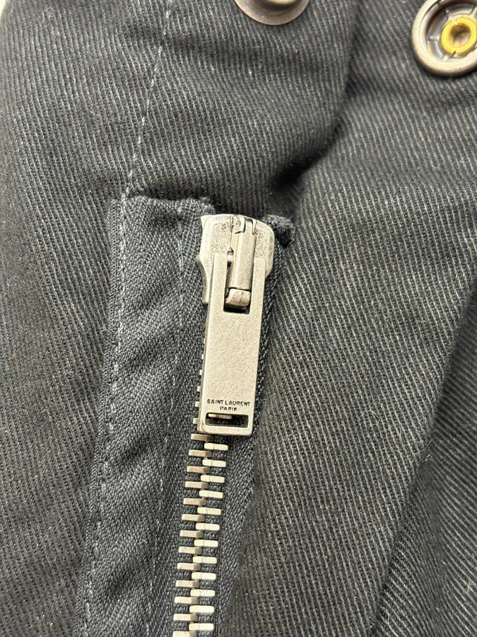 SS2020 Saint Laurent Black Sample Cargo Jacket KFKgxNV 8