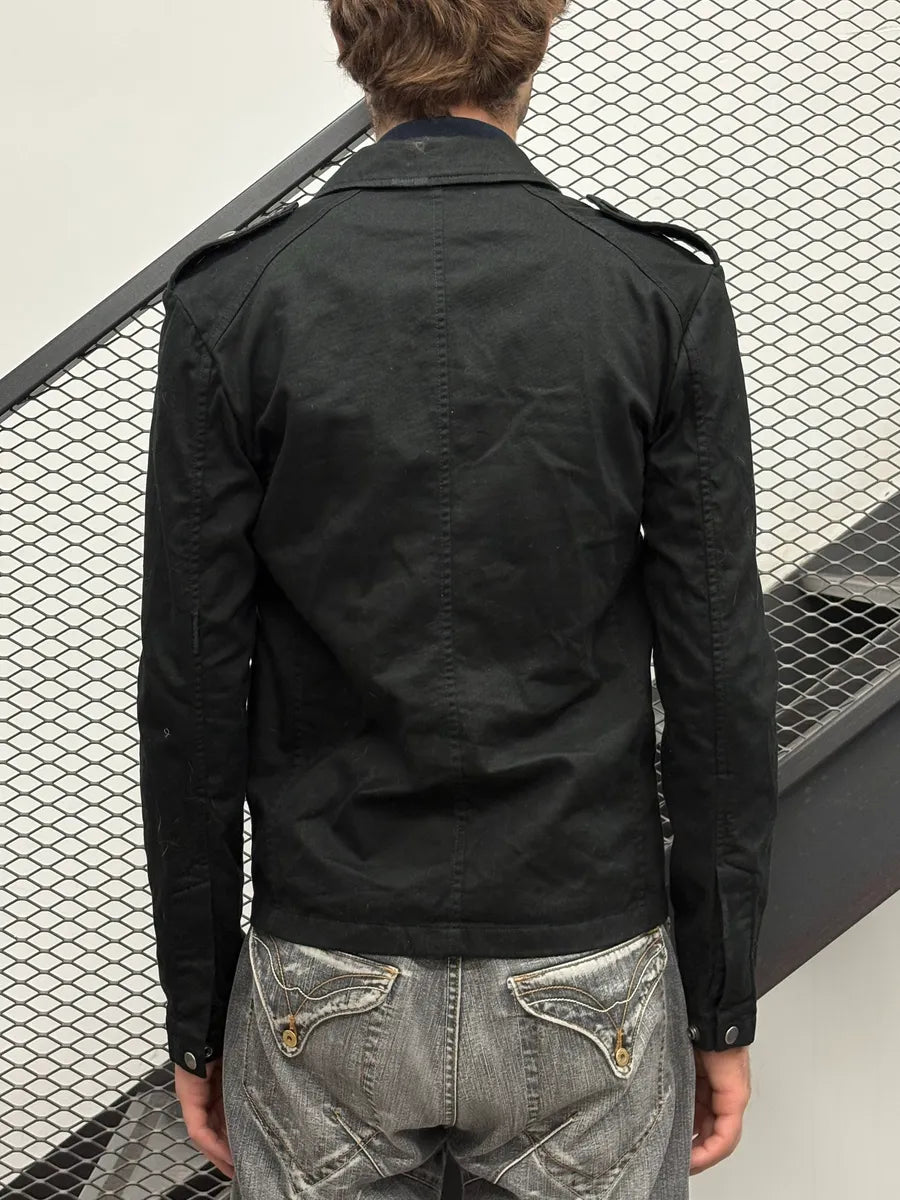 SS2020 Saint Laurent Black Sample Cargo Jacket KFKgxNV 2