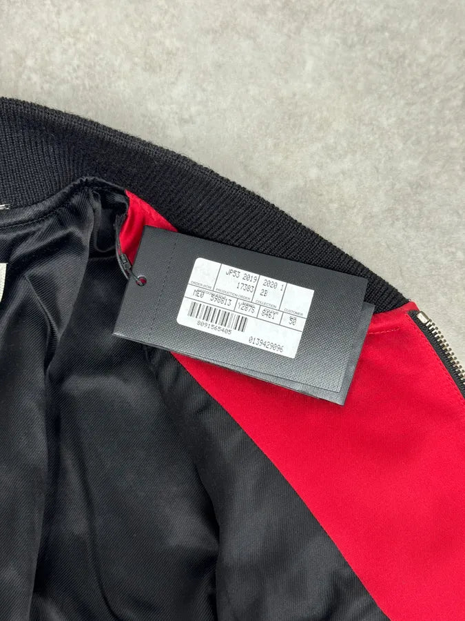 SS2020 Saint Laurent Officer Red & White Jacket mCneMBm 9
