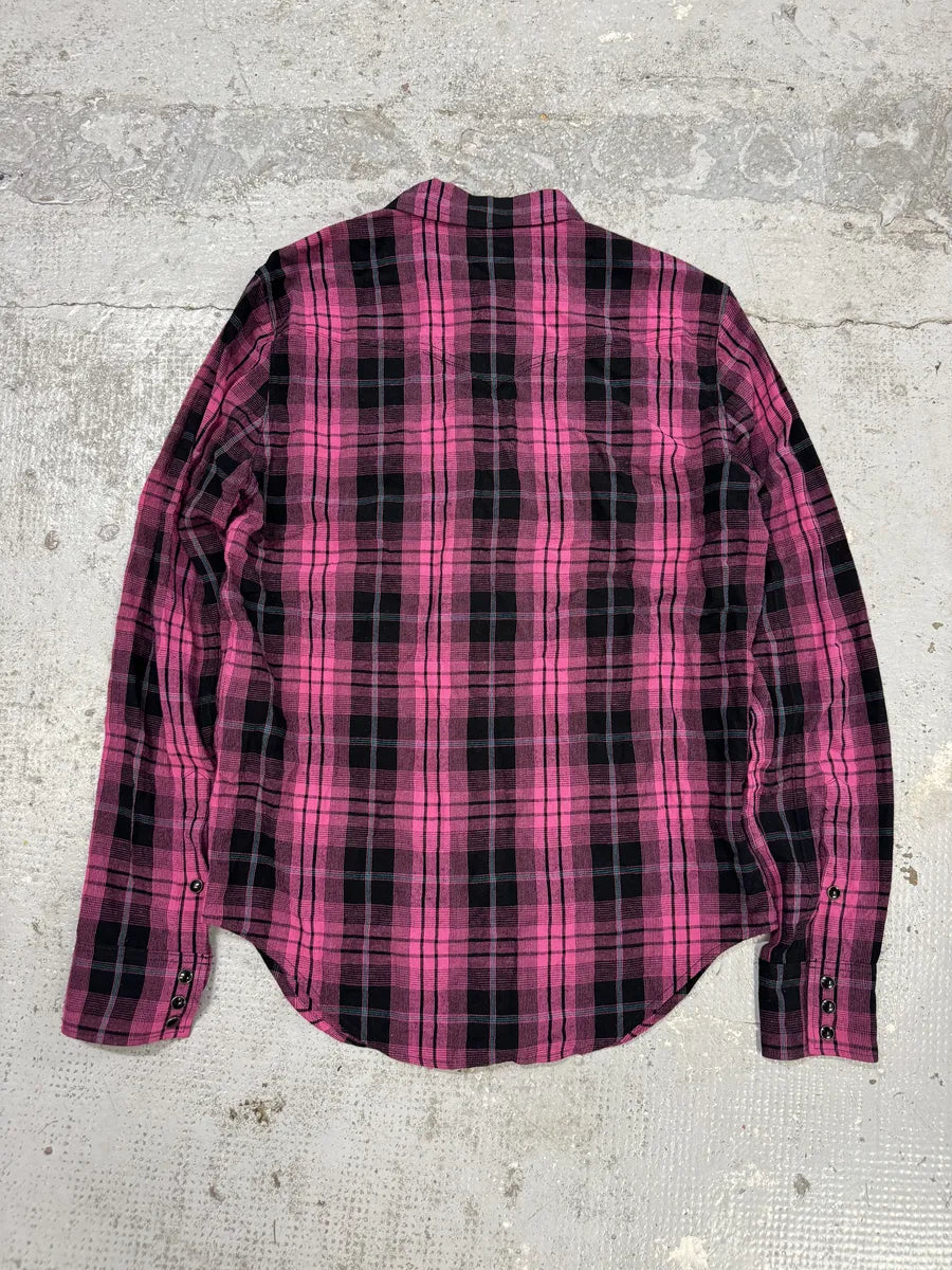 SS2020 Saint Laurent Pink & Black Shirt kSBAMDP 3
