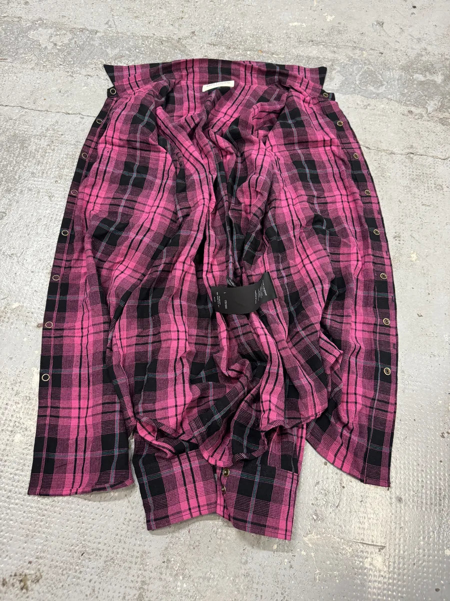 SS2020 Saint Laurent Pink & Black Shirt kSBAMDP 5