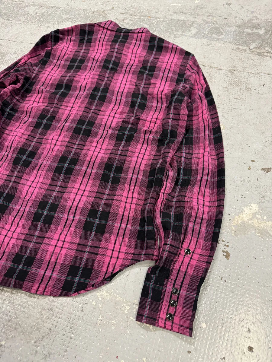 SS2020 Saint Laurent Pink & Black Shirt kSBAMDP 8
