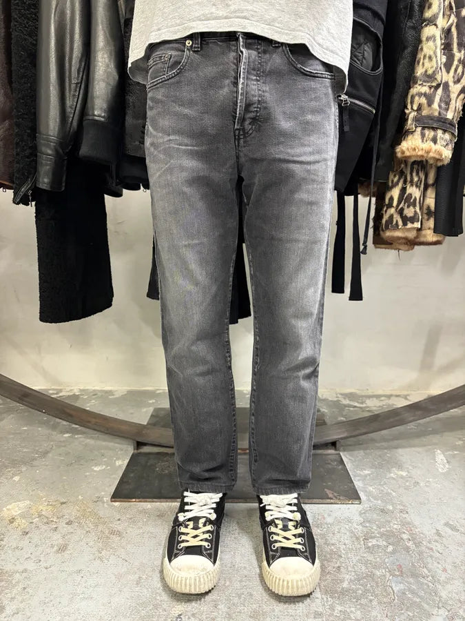 SS2020 Yves Saint Laurent Dark Grey Denim Slim Jeans (S) VlaXdLA 1