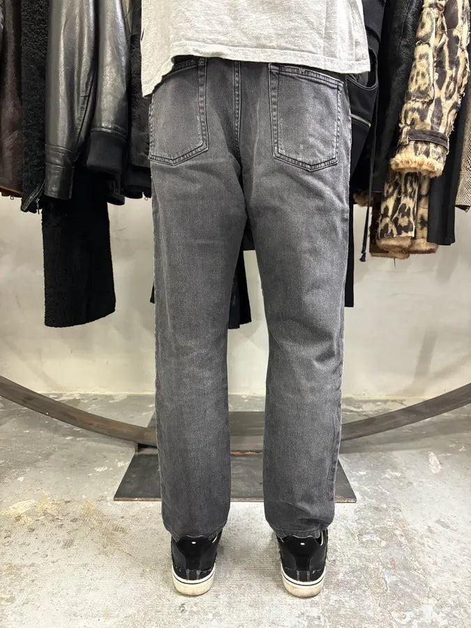 SS2020 Yves Saint Laurent Dark Grey Denim Slim Jeans (S) VlaXdLA 3