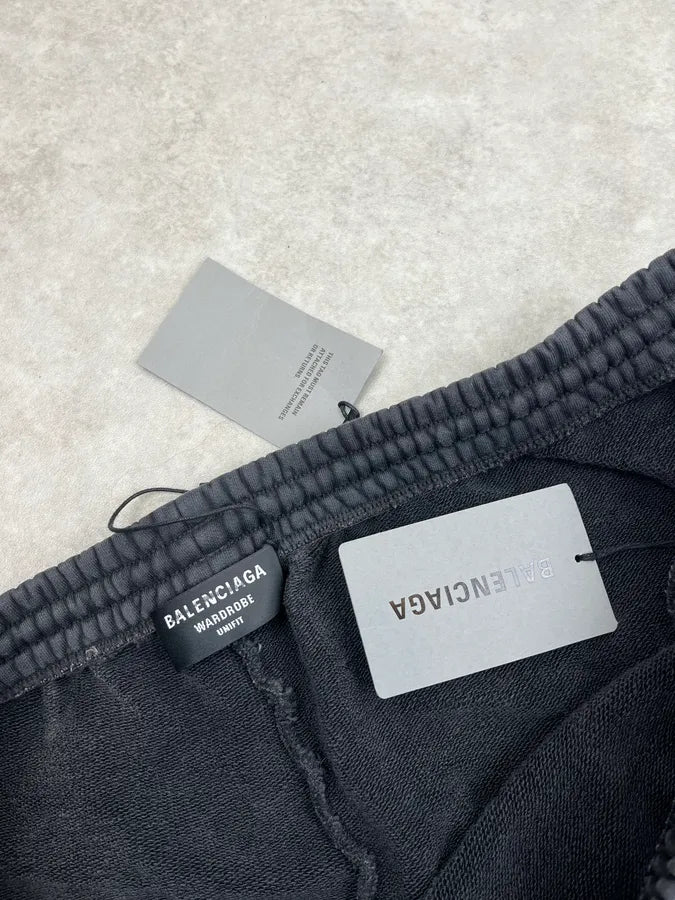 SS2021 Balenciaga Black Cozy Shorts WyYhJqM 11