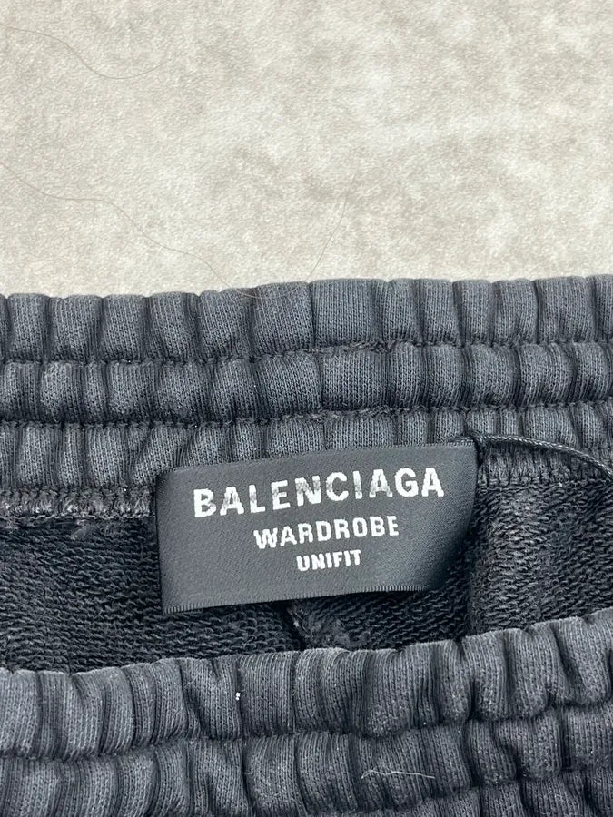 SS2021 Balenciaga Black Cozy Shorts WyYhJqM 8