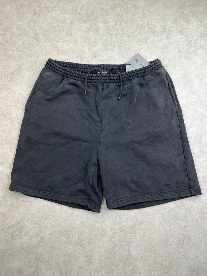 SS2021 Balenciaga Black Cozy Shorts WyYhJqM 3