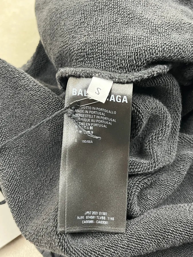 SS2021 Balenciaga Black Cozy Shorts WyYhJqM 13
