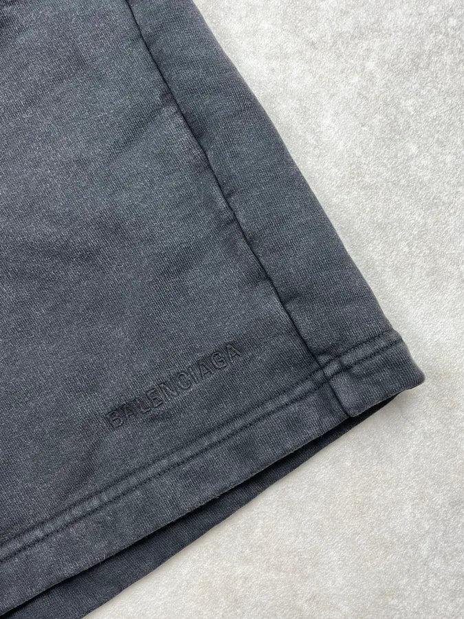SS2021 Balenciaga Black Cozy Shorts WyYhJqM 9