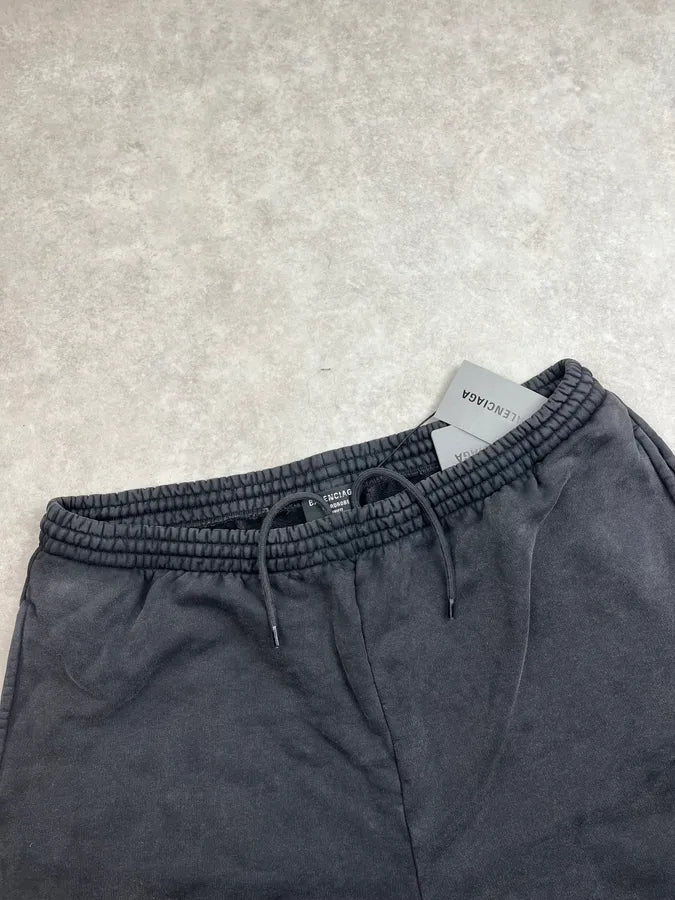 SS2021 Balenciaga Black Cozy Shorts WyYhJqM 4