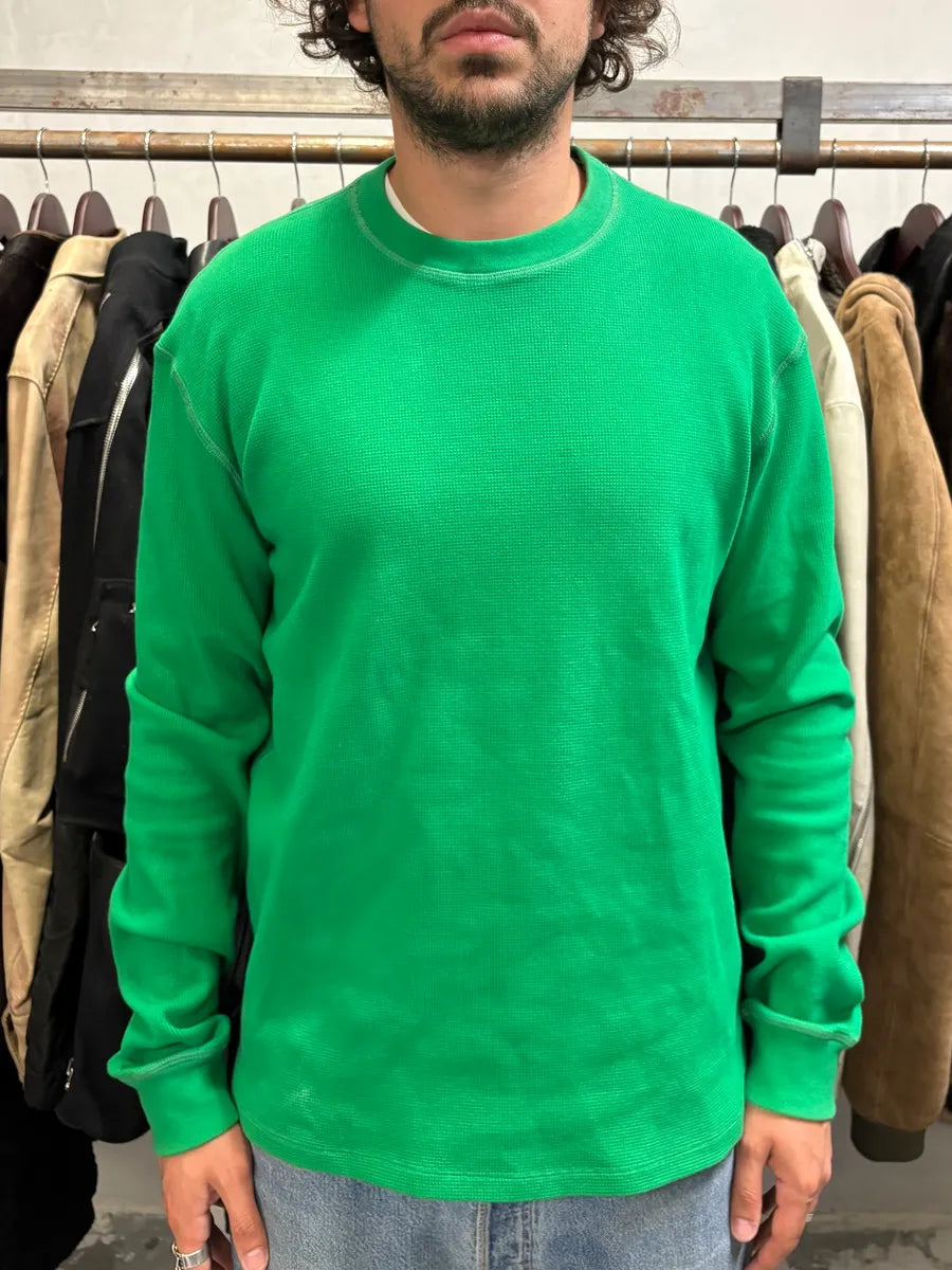 SS2021 Bottega Veneta Green Electric Sweater (L) JNwJtHr 1