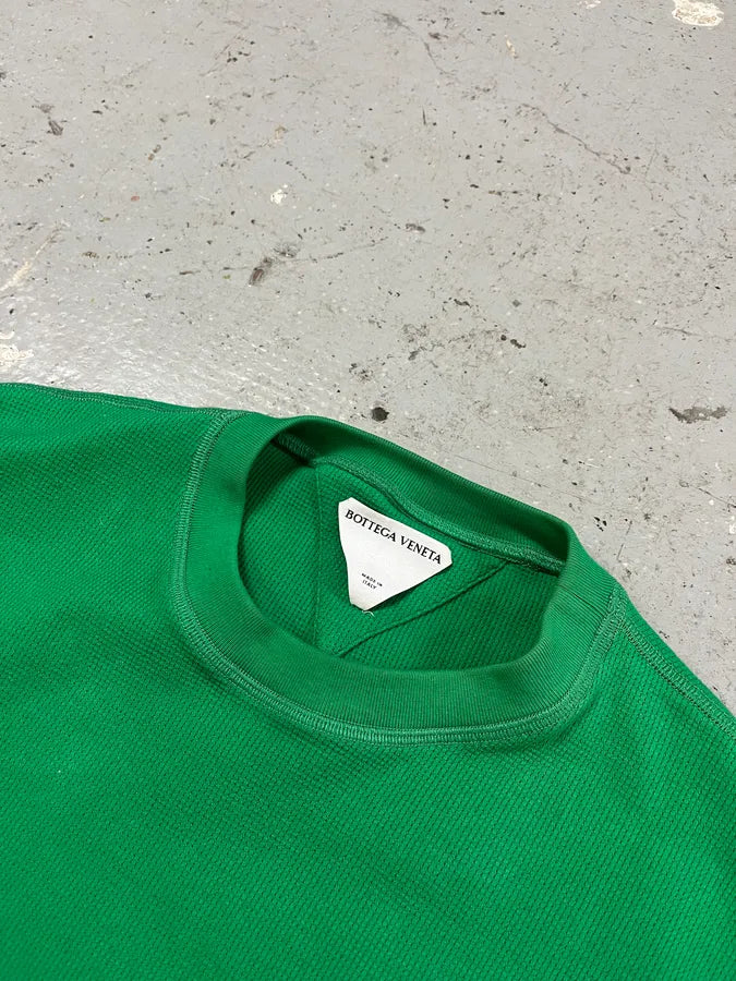 SS2021 Bottega Veneta Green Electric Sweater (L) JNwJtHr 4
