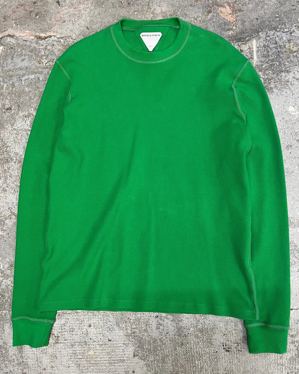 SS2021 Bottega Veneta Green Italian Sweater (M/L) jFuhFSV 0