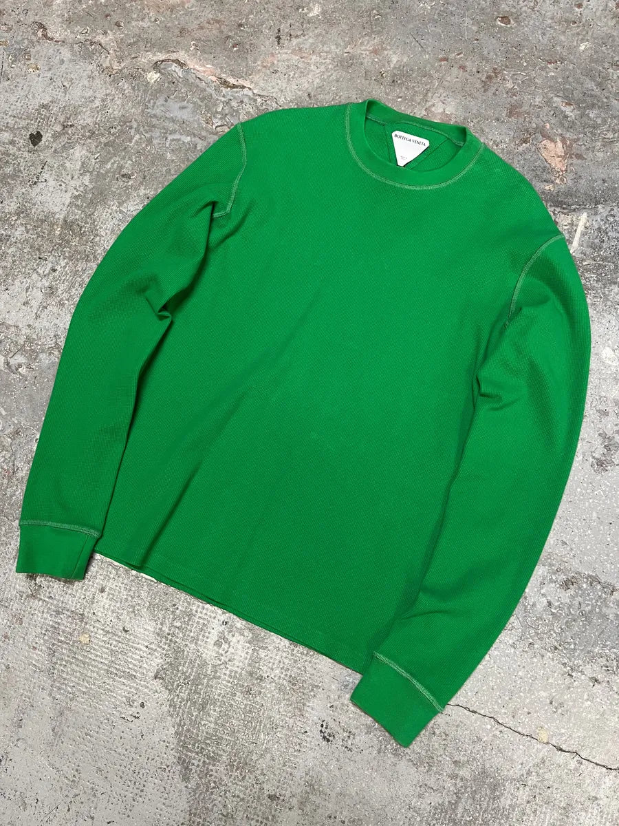SS2021 Bottega Veneta Green Italian Sweater (M/L) jFuhFSV 6