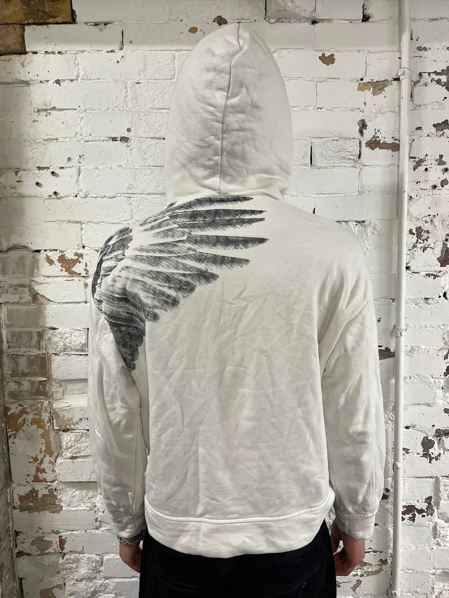 SS2021 Emporio Armani Eagle Graphic White Hoodie GHNHonz 2