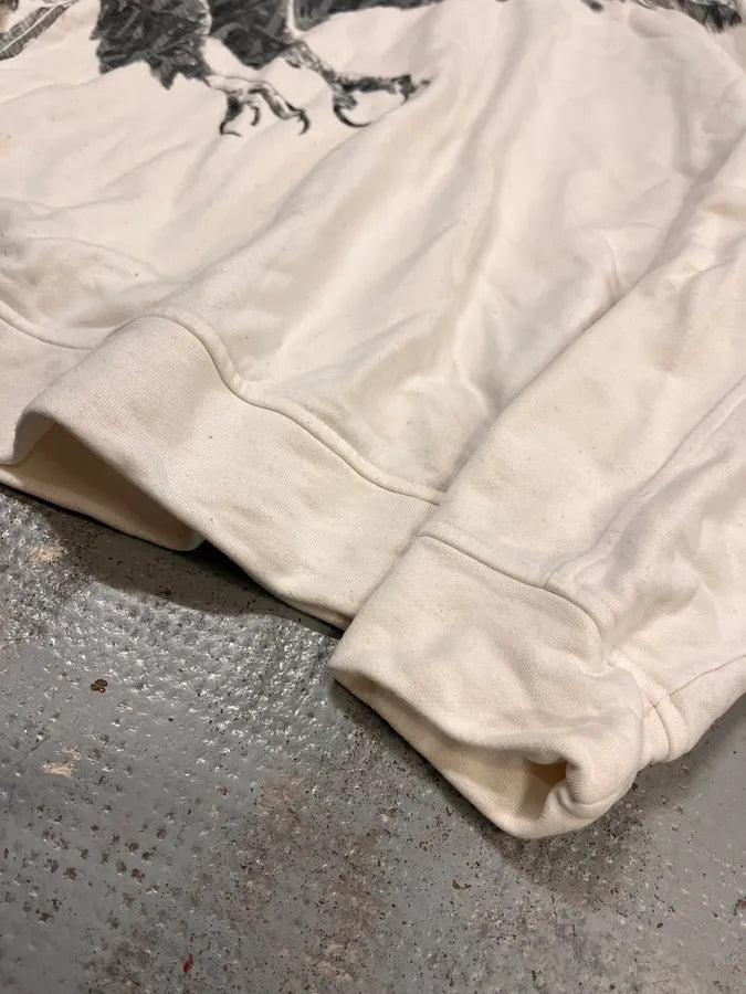 SS2021 Emporio Armani Eagle Graphic White Hoodie GHNHonz 5