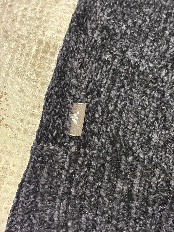 SS2021 Emporio Armani White Lines Navy Sweater yETMnbu 6