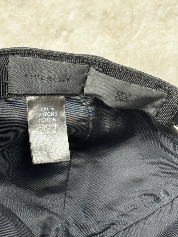 SS2021 Givenchy Horned Black Flat Cap by Matthew Williams hdqQLHS 10