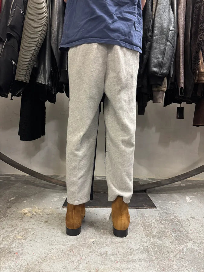 SS2021 Maison Margiela Black & Grey Hybrid Tailored Joggers Suitpants (M) TwJIfXl 4