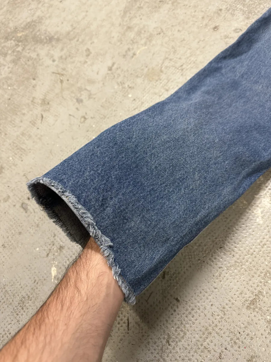 SS2021 Maison Margiela Blue Faded Denim Jeans (S) zWuouyv 11