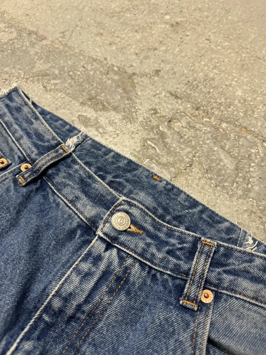 SS2021 Maison Margiela Blue Faded Denim Jeans (S) zWuouyv 7