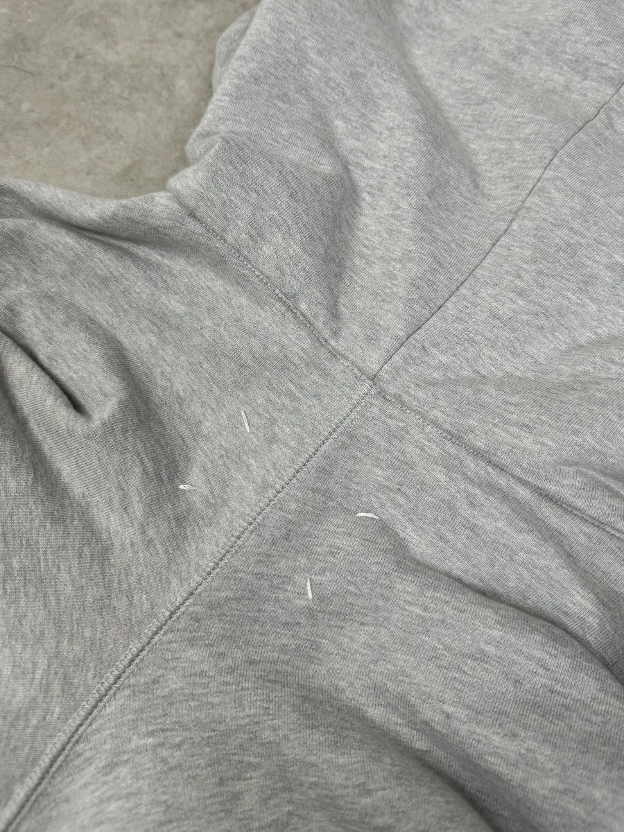 SS2021 Maison Margiela Grey Oversized Zip-up Hoodie JrUClLJ 8