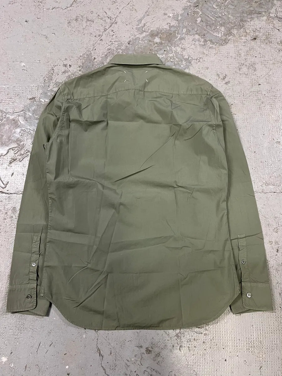 SS2021 Maison Margiela Kaki Shirt (M) WOEIpMY 1