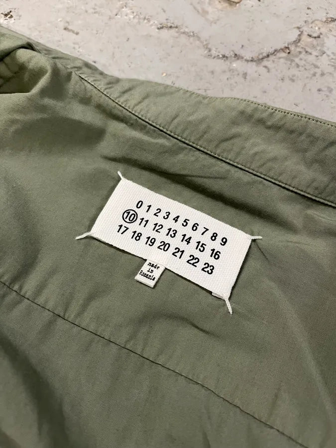 SS2021 Maison Margiela Kaki Shirt (M) WOEIpMY 10
