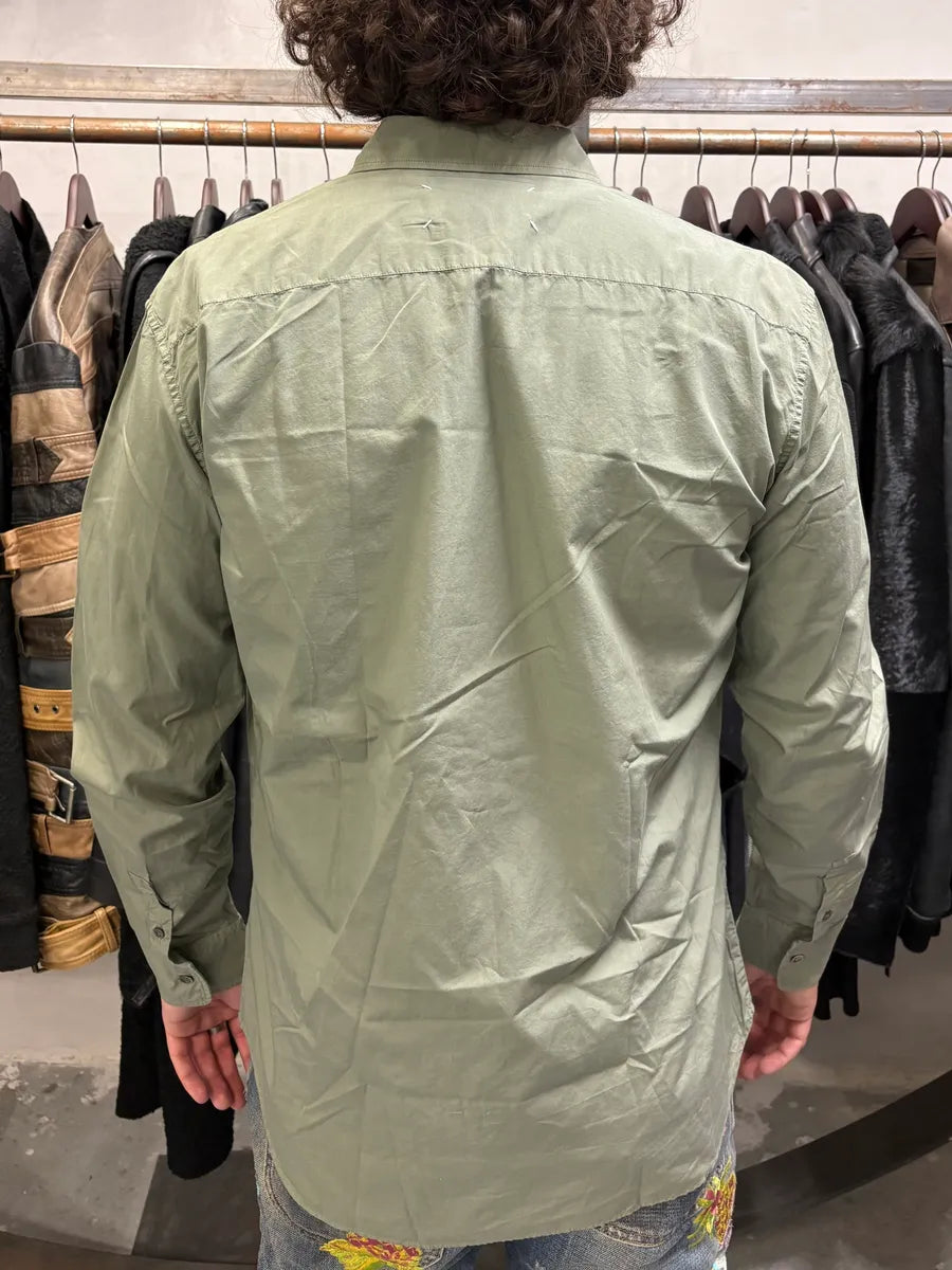 SS2021 Maison Margiela Kaki Shirt (M) WOEIpMY 3
