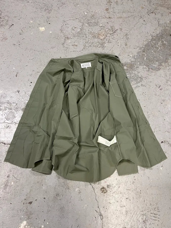 SS2021 Maison Margiela Kaki Shirt (M) WOEIpMY 8