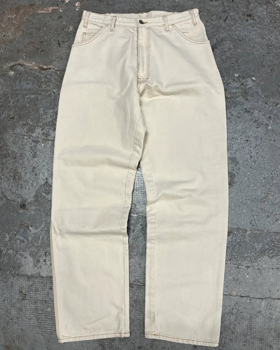 SS2021 Maison Margiela White Carpenter Cozy Pants (M) NXWhVtF 1