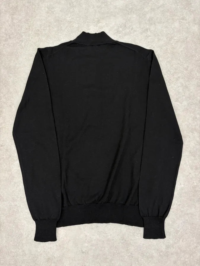 SS2021 Prada Black Wool Turtleneck Sweater TBrBpzJ 5