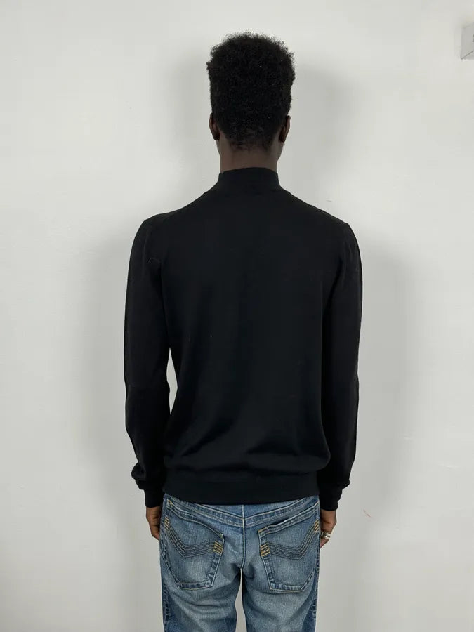 SS2021 Prada Black Wool Turtleneck Sweater TBrBpzJ 2