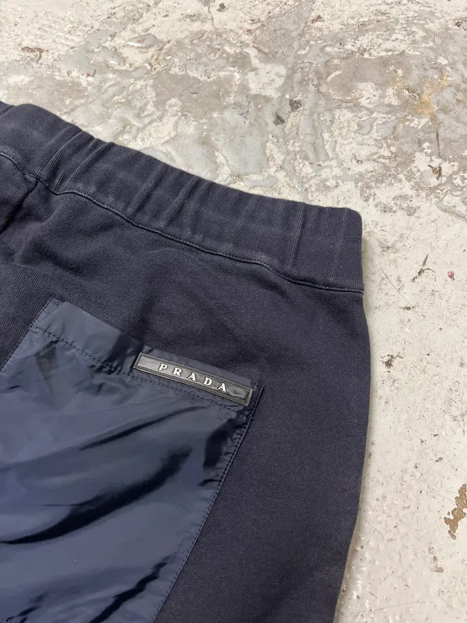 SS2021 Prada Navy Cosy Short (M) mDDnrxC 6