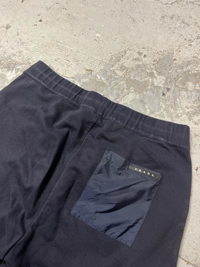 SS2021 Prada Navy Cosy Short (M) mDDnrxC 7