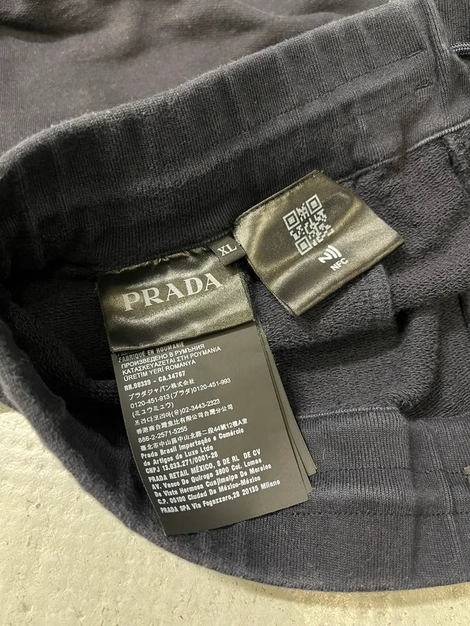 SS2021 Prada Navy Cosy Short (M) mDDnrxC 9