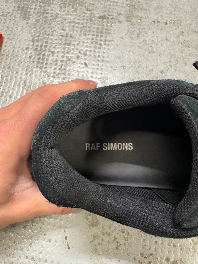SS2021 Raf Simons Black Suede Runners Sneakers (42eu/us8.5) SXCvCcm 13