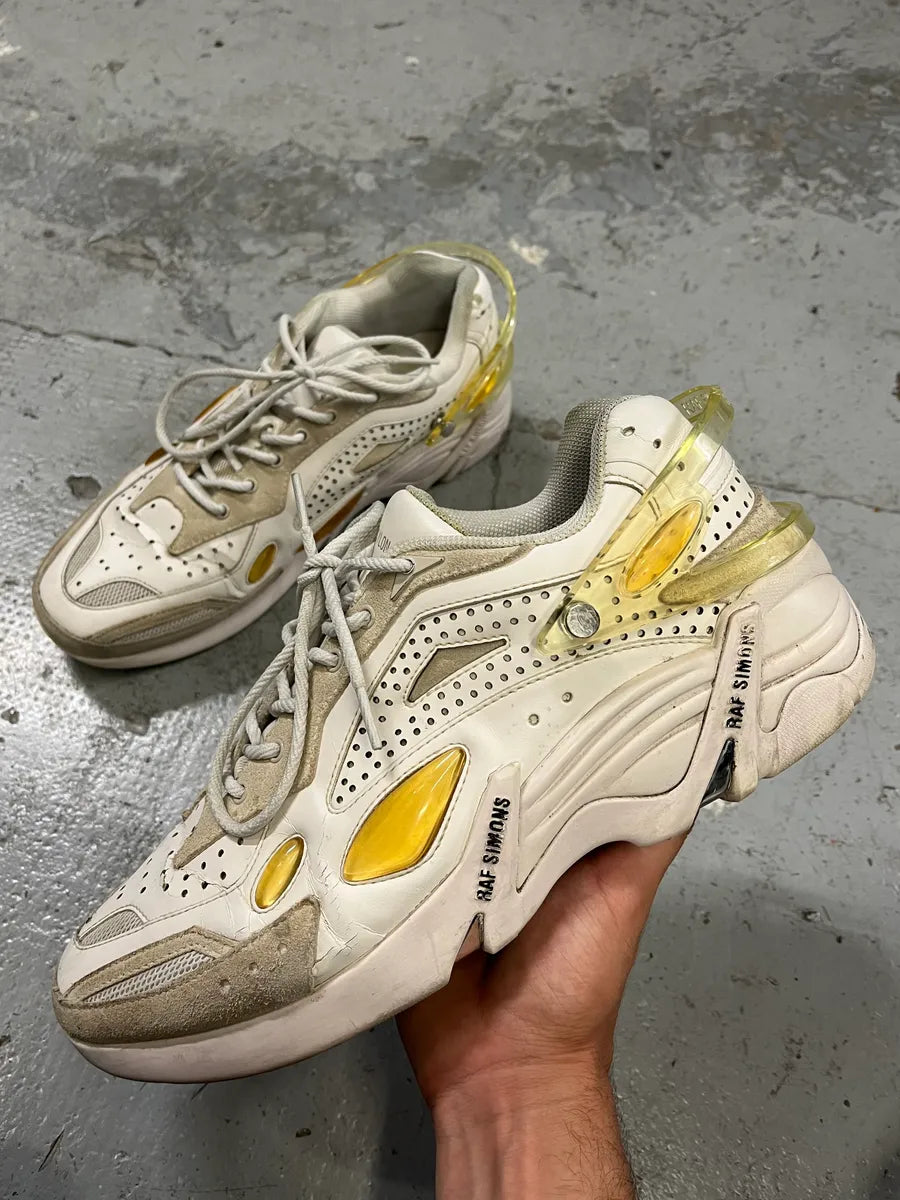 SS2021 Raf Simons Cyclon 21 Creamy Leather Sneakers (45eu/us11) KxAmLim 1