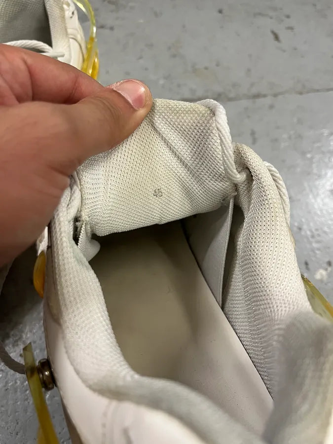 SS2021 Raf Simons Cyclon 21 Creamy Leather Sneakers (45eu/us11) KxAmLim 13