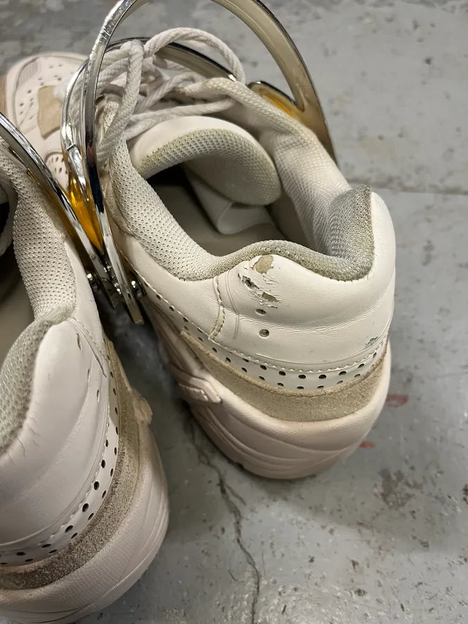 SS2021 Raf Simons Cyclon 21 Creamy Leather Sneakers (45eu/us11) KxAmLim 15