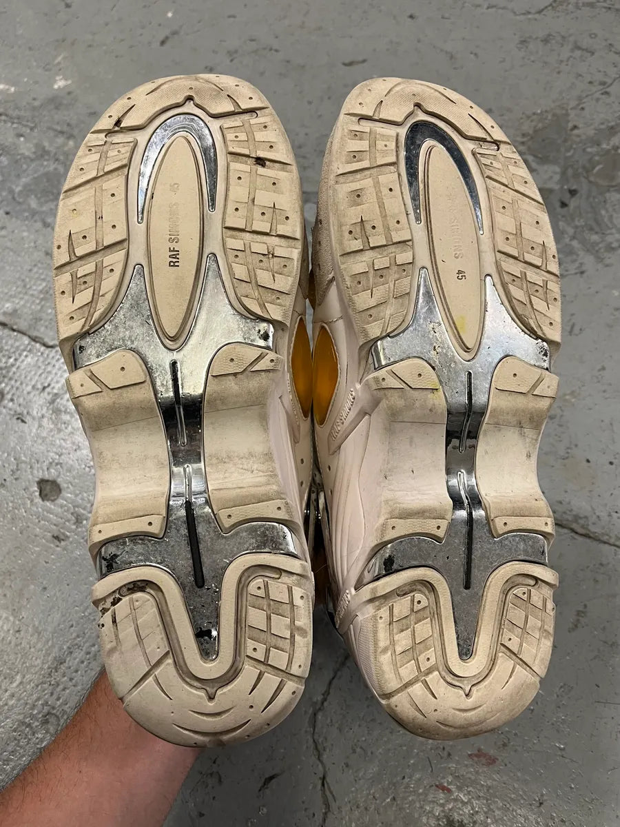 SS2021 Raf Simons Cyclon 21 Creamy Leather Sneakers (45eu/us11) KxAmLim 8