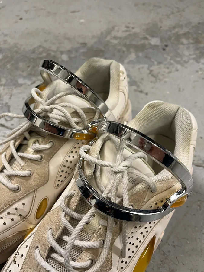 SS2021 Raf Simons Cyclon 21 Creamy Leather Sneakers (45eu/us11) KxAmLim 9