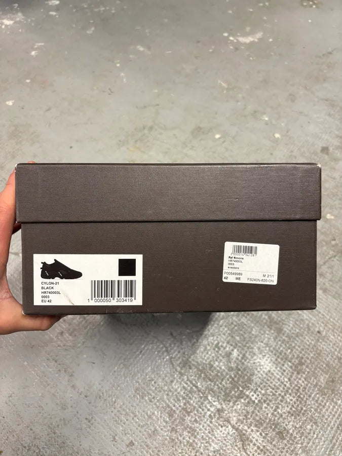 SS2021 Raf Simons Cyclon 21 Suede Leather Runners Shoes vhkaGVu 12