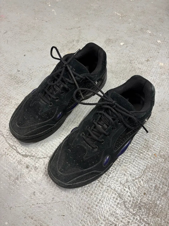 SS2021 Raf Simons Cyclon 21 Suede Leather Runners Shoes vhkaGVu 2