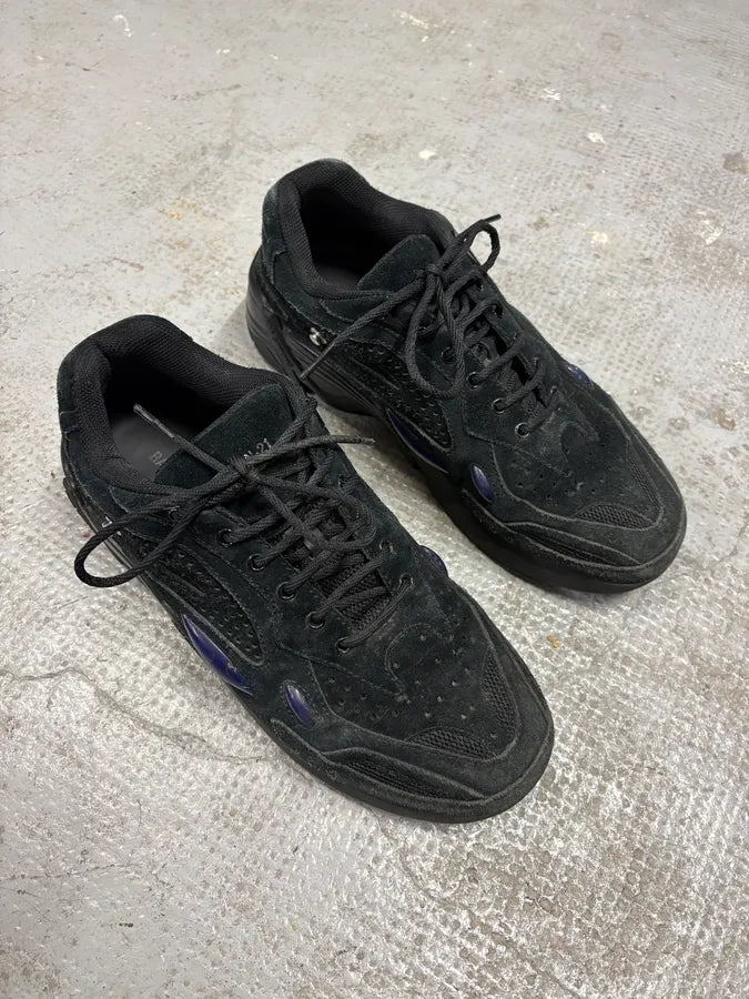 SS2021 Raf Simons Cyclon 21 Suede Leather Runners Shoes vhkaGVu 3