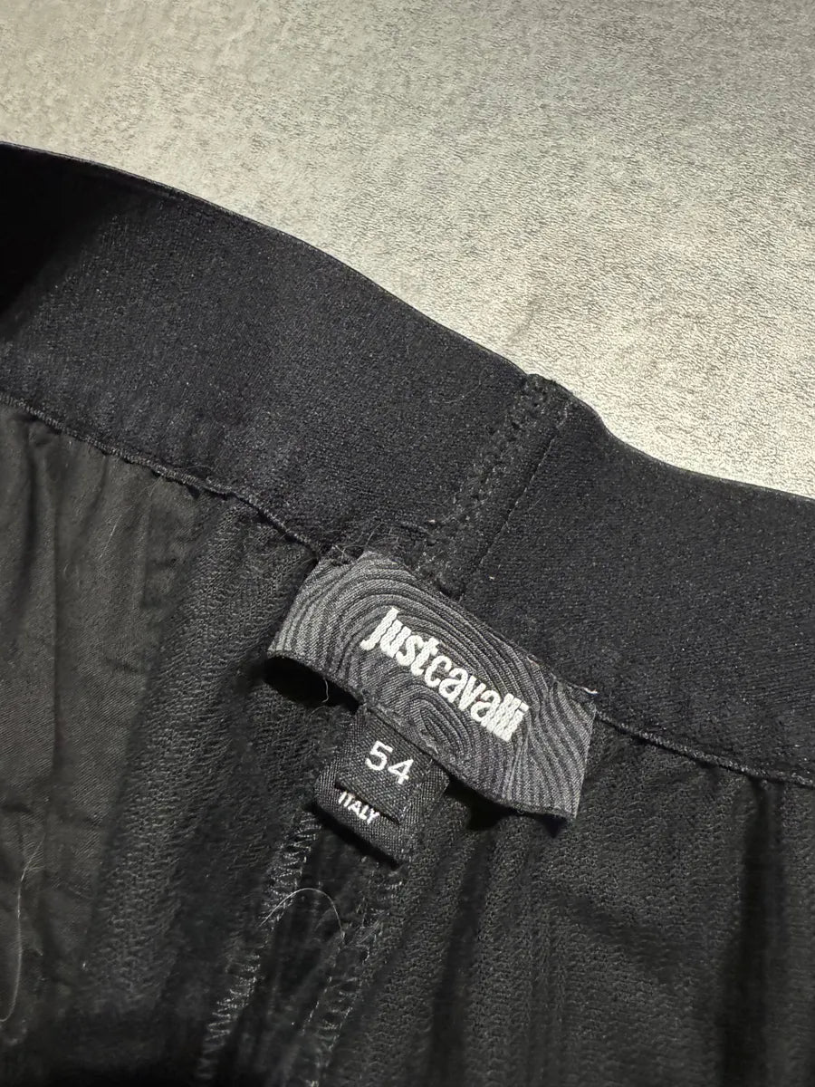 SS2022 Cavalli Fire Magma Velvet Large Cozy Navy Pants (L/XL) 4